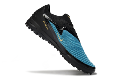 Nike Phantom 6 Low Elite TF Football Shoes - Teal/Midnight Black/Metallic Gold
