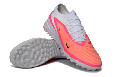 Nike Phantom 6 Low Elite TF Football Shoes - Pink/Vibrant Neon/Soft White