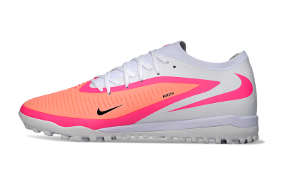 Nike Phantom 6 Low Elite TF Football Shoes - Pink/Vibrant Neon/Soft White