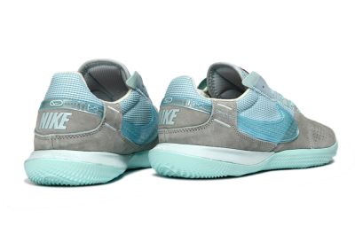 Nike Street Gato IC Football Shoes - Aqua/Sky Blue/Stone Gray