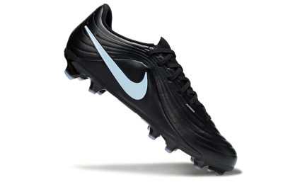 Nike Tiempo Legend 10 Elite FG Football Boots - Black/Sky Blue/Shadow Grey
