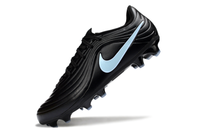 Nike Tiempo Legend 10 Elite FG Football Boots - Black/Sky Blue/Shadow Grey