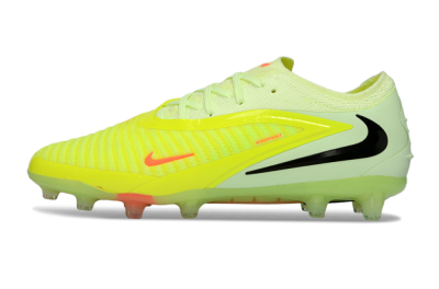 Nike Phantom 6 Low Elite AG Football Boots - Yellow/Fluorescent Yellow/Neon Pink