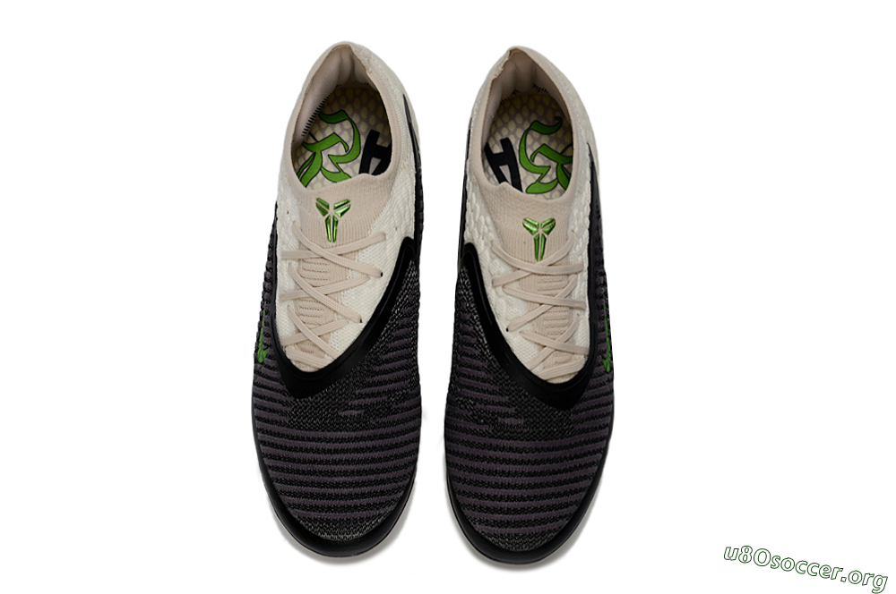 Nike Phantom 6 Low Elite AG Football Boots - Black/Electric Green/Crimson White 4