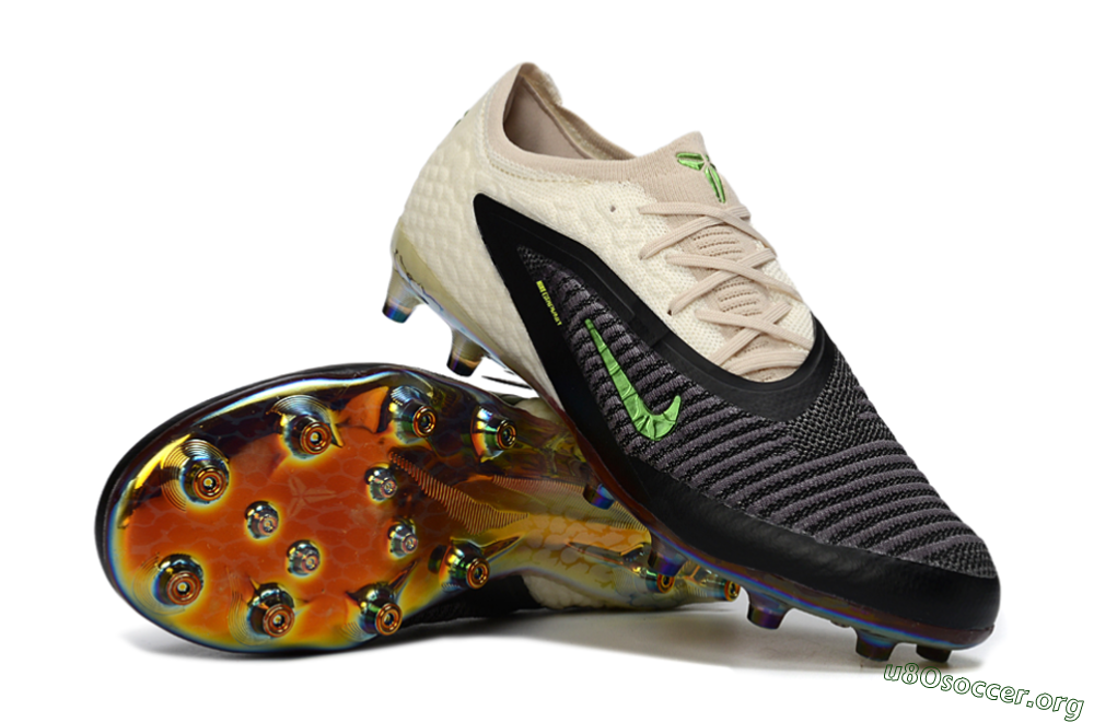 Nike Phantom 6 Low Elite AG Football Boots - Black/Electric Green/Crimson White 0