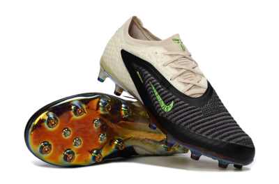 Nike Phantom 6 Low Elite AG Football Boots - Black/Electric Green/Crimson White