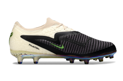 Nike Phantom 6 Low Elite AG Football Boots - Black/Electric Green/Crimson White