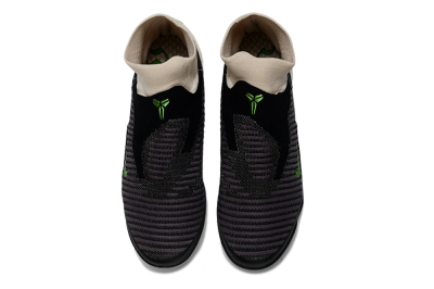 Nike Phantom 6 High Elite TF Football Shoes - Black/Electric Green/Light Tan