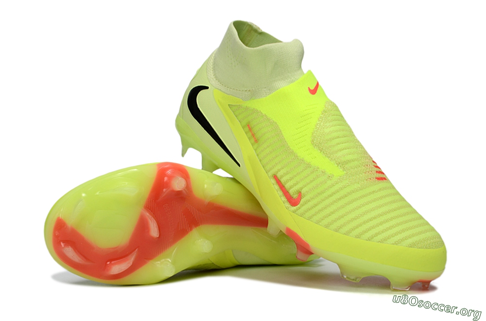 Nike Phantom 6 High Elite FG Football Boots - Yellow/Neon Yellow/Black 0