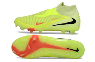 Nike Phantom 6 High Elite FG Football Boots - Yellow/Neon Yellow/Black