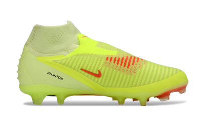 Nike Phantom 6 High Elite FG Football Boots - Yellow/Neon Yellow/Black