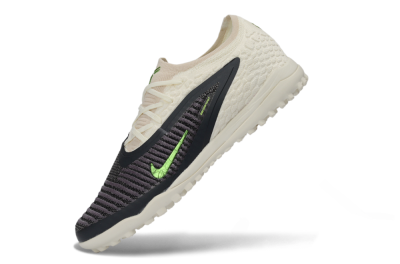 Nike Phantom 6 Low Elite TF Football Shoes - White/Lime Green/Slate Black