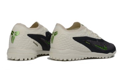 Nike Phantom 6 Low Elite TF Football Shoes - White/Lime Green/Slate Black