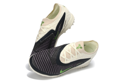 Nike Phantom 6 Low Elite TF Football Shoes - White/Lime Green/Slate Black