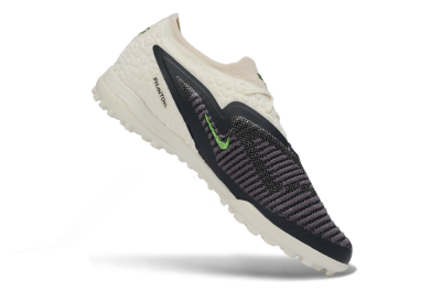 Nike Phantom 6 Low Elite TF Football Shoes - White/Lime Green/Slate Black