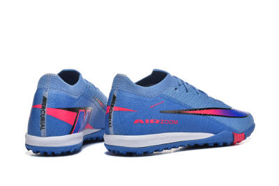 Nike Air Zoom Mercurial Vapor 16 Elite TF Football Shoes - Blue/Electric Blue/Hot Pink