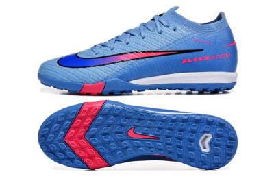 Nike Air Zoom Mercurial Vapor 16 Elite TF Football Shoes - Blue/Electric Blue/Hot Pink