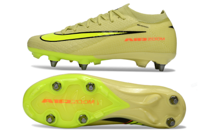 Nike Air Zoom Mercurial Vapor 16 Elite SG Football Boots - Yellow/Lime Green/Neon Orange