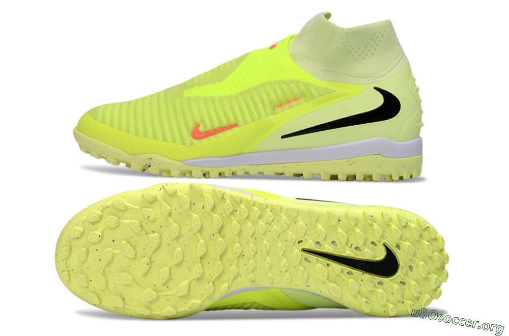 Nike Phantom 6 Elite TF Football Shoes - Yellow/Neon Yellow/Black 1