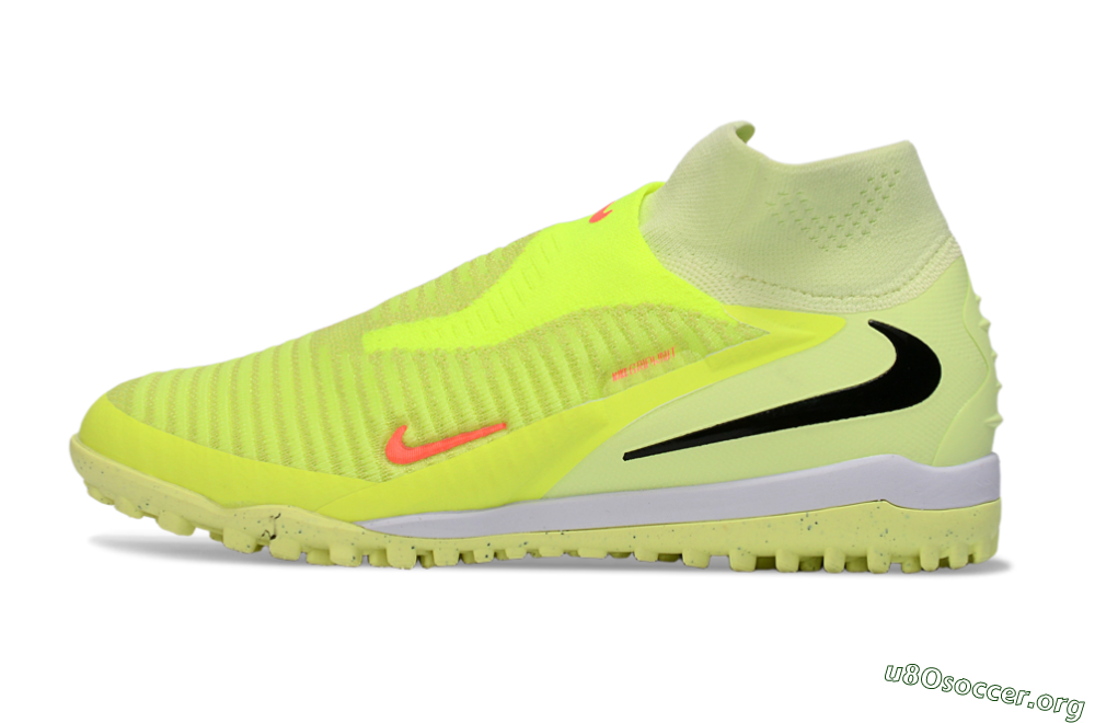 Nike Phantom 6 Elite TF Football Shoes - Yellow/Neon Yellow/Black 3