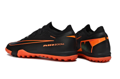 Nike Air Zoom Mercurial Vapor 16 Elite TF Football Shoes - Black/Electric Orange/Neon Green