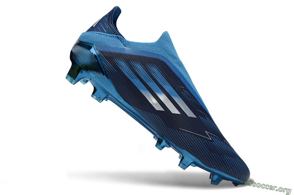 Adidas F50 Elite Laceless FG Football Boots - Blue/Ocean Wave/Deep Sea 4