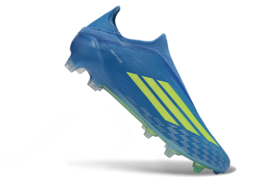 Adidas F50 Elite Laceless FG Football Boots - Blue/Vibrant Blue/Electric Yellow