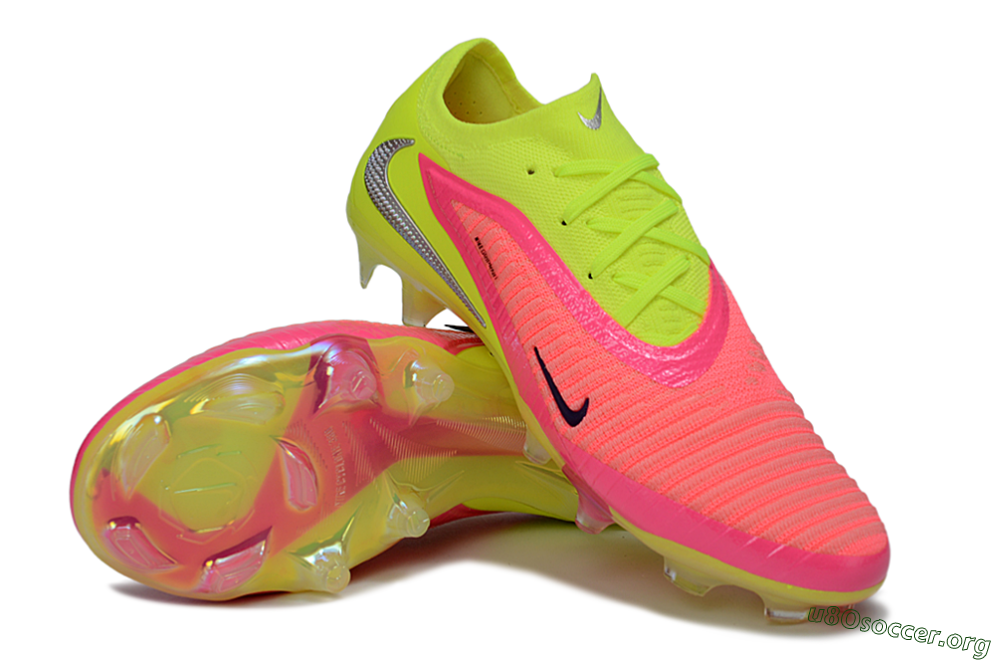Nike Phantom 6 Low Elite FG Football Boots - Yellow/Neon Pink/Fluorescent Yellow 0