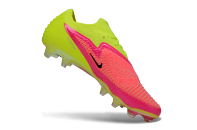 Nike Phantom 6 Low Elite FG Football Boots - Yellow/Neon Pink/Fluorescent Yellow