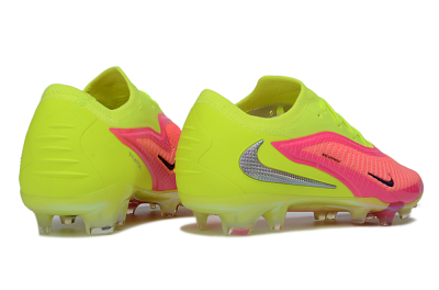Nike Phantom 6 Low Elite FG Football Boots - Yellow/Neon Pink/Fluorescent Yellow