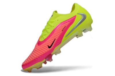 Nike Phantom 6 Low Elite FG Football Boots - Yellow/Neon Pink/Fluorescent Yellow
