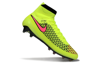 Nike Magista Obra FG Football Boots - Yellow/Fluorescent Yellow/Neon Pink