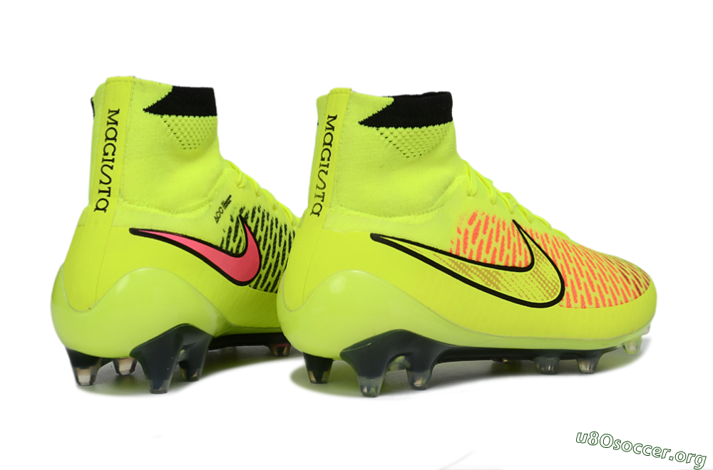 Nike Magista Obra FG Football Boots - Yellow/Fluorescent Yellow/Neon Pink 6