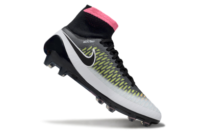 Nike Magista Obra FG Football Boots - Black/Vibrant Pink/White