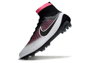 Nike Magista Obra FG Football Boots - Black/Vibrant Pink/White