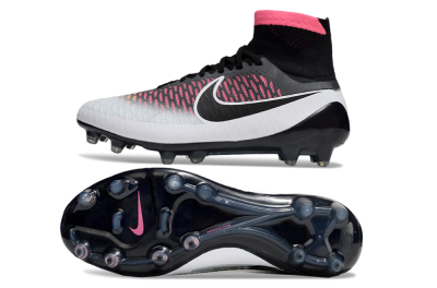 Nike Magista Obra FG Football Boots - Black/Vibrant Pink/White