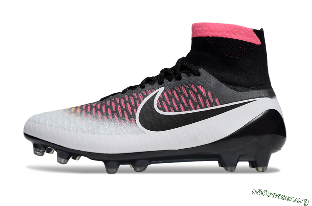 Nike Magista Obra FG Football Boots - Black/Vibrant Pink/White 3