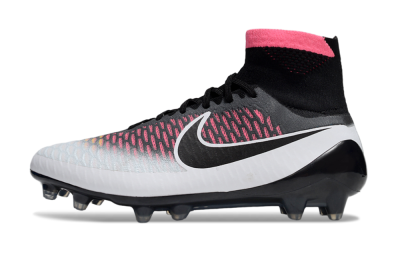 Nike Magista Obra FG Football Boots - Black/Vibrant Pink/White