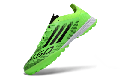 Adidas F50 Pro TF Football Shoes - Green/Neon Green/Electric Green