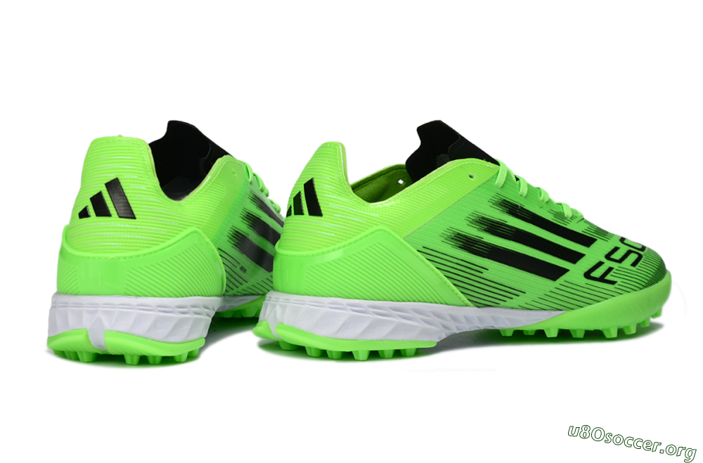 Adidas F50 Pro TF Football Shoes - Green/Neon Green/Electric Green 6
