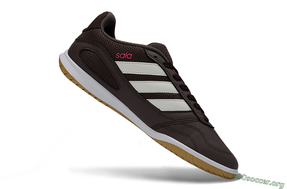Adidas Top Sala IC Football Shoes - Brown/Cream/Gold 4