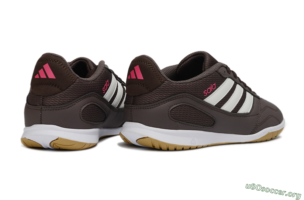 Adidas Top Sala IC Football Shoes - Brown/Cream/Gold 6