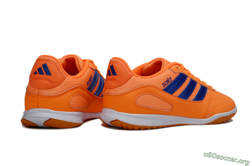 Adidas Top Sala IC Football Shoes - Orange/Vibrant Orange/Deep Blue 6