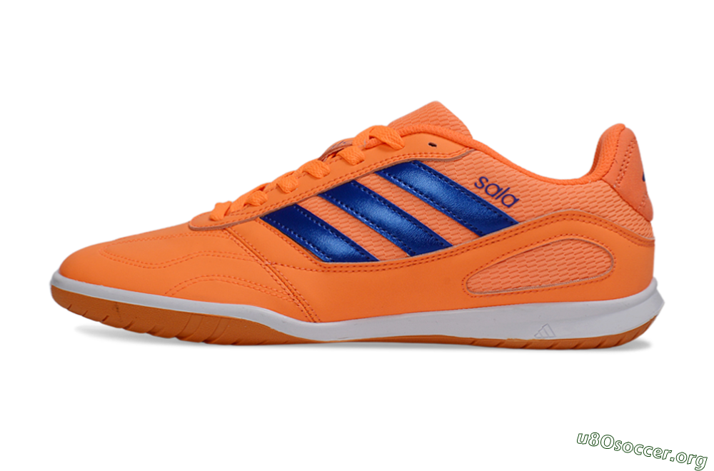 Adidas Top Sala IC Football Shoes - Orange/Vibrant Orange/Deep Blue 3