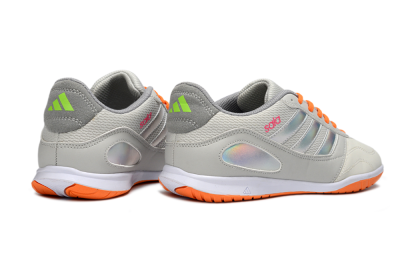 Adidas Top Sala IC Football Shoes - Grey/Bright Orange/Reflective Silver