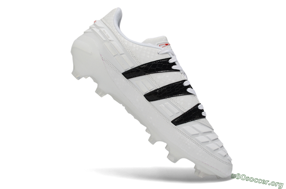 Adidas Predator 25 Elite FG Football Boots - White/Black/Red 4