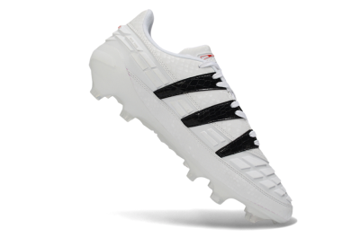 Adidas Predator 25 Elite FG Football Boots - White/Black/Red