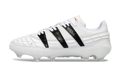 Adidas Predator 25 Elite FG Football Boots - White/Black/Red