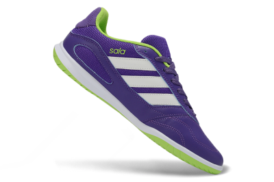 Adidas Top Sala IC Football Shoes - Purple/Lime Green/White