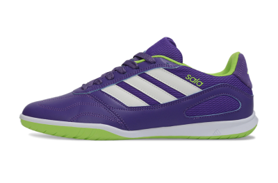 Adidas Top Sala IC Football Shoes - Purple/Lime Green/White